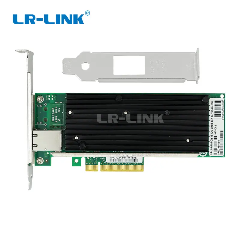 LR-LINK Miglior Prezzo 10g di base-t server adapter PCI-Express 2.1x8 Scheda di Rete Intel X540AT1 di chip