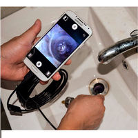 Endoscope industriel portable sans fil étanche 5,5 mm avec caméra d'inspection HD