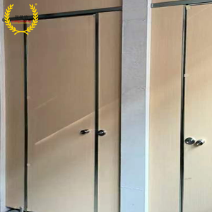 Thiết kế hiện đại thương mại có thể truy cập <span class=keywords><strong>HPL</strong></span> Hội Đồng Quản trị nhà vệ sinh cubicles trạm phổ biến phụ kiện phòng tắm thay đổi phòng nhà vệ sinh phân vùng - Product Image 3