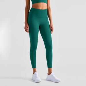 2022 señoras logotipo personalizado de cintura alta de compresión atlética amplificar pantalones de Yoga mallas de Entrenamiento para mujeres - Product Image 4