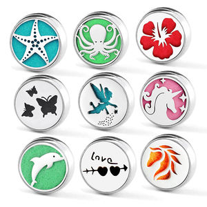 Mini pinzas difusoras de aromaterapia magnéticas de acero inoxidable, aceite esencial, ventilación desodorante, gemelos de moda, Clips de corbata - Product Image 3