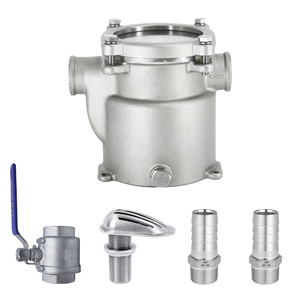 Nuevo Filtro de Agua Marino de Acero Inoxidable 316L de Alta Calidad y Durabilidad para Barcos, Varios Tamaños Disponibles - Product Image 1