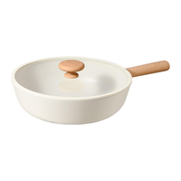 Ensemble de casseroles en fonte émaillée de qualité supérieure pour enfants, style occidental élégant, avec couvercle, pour restaurant et usage commercial