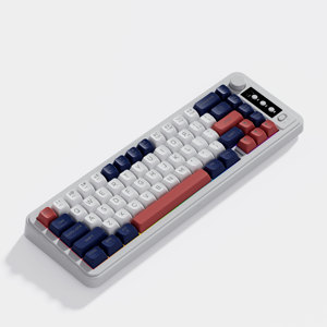 Bàn phím chơi game 67 phím 65% tiện dụng 2.4G không dây RGB có đèn nền bàn phím chơi game đa phương tiện có thể sạc lại - Product Image 2