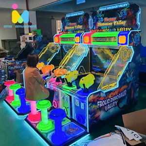 Machine de jeu d'arcade de tir à l'eau de 55 pouces AMA <span class=keywords><strong>Dinosaures</strong></span> Simulateur de tir Pistolet Machine de jeu d'arcade vidéo - Product Image 5