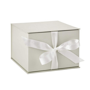 por mayor logotipo personalizado grande elegante dama de honor caja de regalo de embalaje con tapa y de papel triturado llenar - Product Image 4