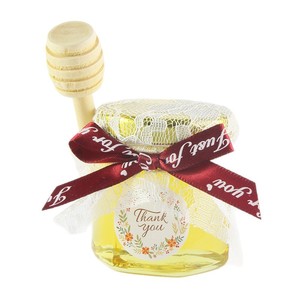 Mini pots en verre pour <span class=keywords><strong>miel</strong></span> <span class=keywords><strong>de</strong></span> <span class=keywords><strong>mariage</strong></span>, cadeaux pratiques et tendance sur Instagram, petits cadeaux créatifs pour les mariages, célébrations, 50g - Product Image 2