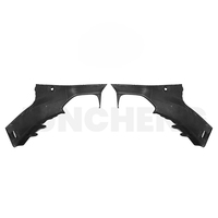 Pare-chocs arrière en fibre de carbone sèche avec séparateurs latéraux pour BMW Série 2 G42 Coupé M240I M Sport 2022-2026 Style MP, paire de lames latérales arrière