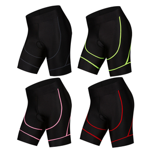 Pantalones cortos de bicicleta de montaña para hombre y <span class=keywords><strong>mujer</strong></span>, con almohadilla de Gel, sin costuras - Product Image 2