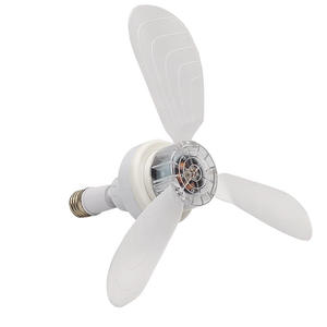 Mini Led Fan High Wind Power E27 Modern Design for Kitchen Bedroom Living Room Ac Remote <strong>Control</strong> Energy-saving for Dormitories - Product Image 1