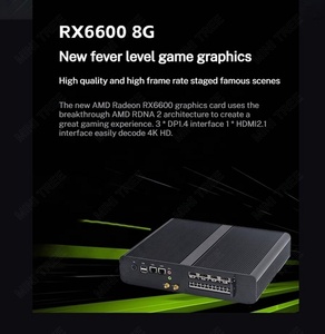 PC de jeu MiniTree Intel Core i9 <span class=keywords><strong>10980HK</strong></span> 10 cœurs CPU RTX4060 double LAN 2 * DDR4 64 Go de RAM NVME 2 To 4K 2 * HD 2 * DP prend en charge Win10 Linux - Product Image 3