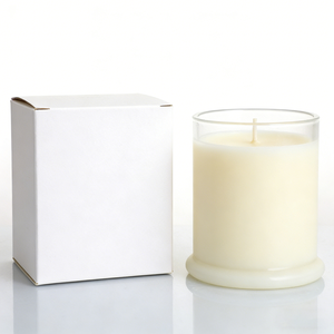 Pot à bougie en verre transparent de 70 ml/220 ml/360 ml avec couvercle en verre et joint pour la décoration de la maison - Product Image 4