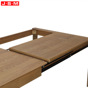 Tavolo da Pranzo Rettangolare in Legno <span class=keywords><strong>di</strong></span> Lusso, Facile da Pulire, per 6-8 Persone, Sicuro, con Design Estensibile - Product Image 4