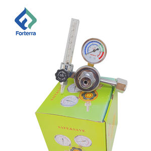 Regulador de <span class=keywords><strong>CO2</strong></span> de alta calidad con medidor de flujo para cilindros de gas de soldador MIG/TIG Producto - Product Image 2