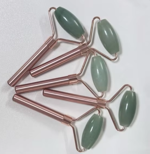 Nhỏ kích thước nhỏ tự nhiên màu xanh lá cây Aventurine Jade Eye Ice lăn - Product Image 4