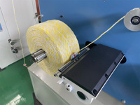 Bobinadora de hilo de alta calidad/máquina de torsión y rebobinado de película de rafia para bobinado de bola/carrete