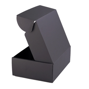 Cajas de papel personalizadas para embalaje de ropa, embalaje de cartón corrugado, negro, para correo <span class=keywords><strong>postal</strong></span> o correo <span class=keywords><strong>postal</strong></span> - Product Image 5