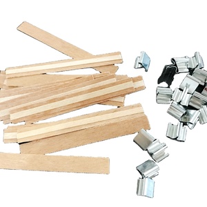 Clip di Base per <span class=keywords><strong>Stoppini</strong></span> di <span class=keywords><strong>Candele</strong></span> in Legno, Decorazione Casa, Linguette in Metallo per Bastoncini, <span class=keywords><strong>Fai</strong></span>-<span class=keywords><strong>da</strong></span>-<span class=keywords><strong>Te</strong></span> per Realizzazione <span class=keywords><strong>Candele</strong></span>, Misura Comune per Celebrazioni Festive DGV - Product Image 6