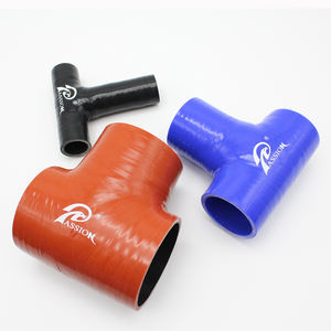 أنبوب سيليكون مخصص على شكل <span class=keywords><strong>T</strong></span> للاستخدام الصناعي والسيارات - Product Image 5