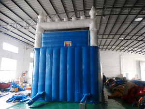 Phong Cách Mới Đông Lạnh Theme <span class=keywords><strong>Inflatable</strong></span> Khô <span class=keywords><strong>Slide</strong></span> Đối Với Kid 2 Năm Đối Với Inflatables, 1 Năm Đối Với Máy Thổi/Máy Bơm Tùy Chỉnh - Product Image 4