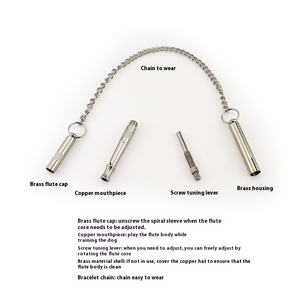 Einstellbares Ultraschallband-Pfeifens ch rauben armband Benutzer definiertes Hundeflöten-Trainings halsband für das Training von Haustier katzen - Product Image 5