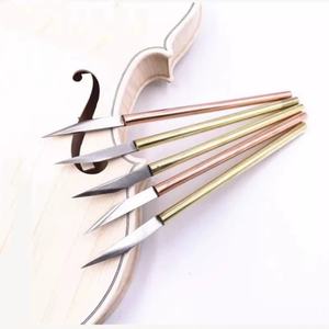 Herramientas profesionales de reparación de puentes de violín y violonchelo, cuchillos de tallado <span class=keywords><strong>Luthier</strong></span> para mantenimiento de puentes, ajuste y modelado - Product Image 4
