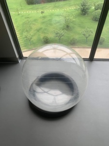 Tùy chỉnh 95cm PVC Phòng tập thể dục bóng trong suốt mịn ổn định Workout tính năng rõ ràng Yoga tập thể dục bóng cho vật lý trị liệu - Product Image 6