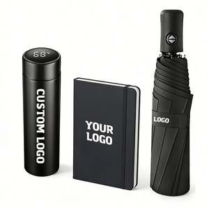 Parapluie promotionnel personnalisé avec logo, coupe-vent, pas cher, cadeau d'affaires, parapluie manuel ou automatique pliable pour l'extérieur - Product Image 1