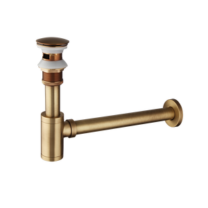 Jieni thiết kế hiện đại tường cống xuống ống G1 1/4 chai bẫy rửa lưu vực Siphon cho khách sạn phòng tắm - Product Image 3