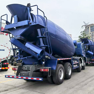 Camión Mezclador de Cemento SINOTRUK HOWO, 14000-100000 Kg, Vehículo Mezclador de Concreto Azul - Product Image 3
