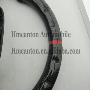 Nouveaux produits explosifs : Volant de voiture en cuir perforé et fibre de carbone pour Honda Civic 11e génération - Product Image 4