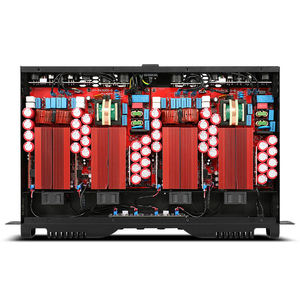 Amplificador Digital Profesional de 1U y 4*1300W, Sistema de Sonido Estéreo de 4 Canales para KTV, Club, Fiestas, Amplificador de Potencia de Audio Clase <span class=keywords><strong>D</strong></span> - Product Image 4