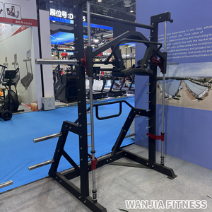 Máquina de entrenamiento de fuerza multifuncional para uso comercial, con soporte para sentadillas, jaula, máquina Smith y entrenamiento con pesas libres - Product Image 3