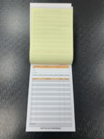 Carnet de factures en double exemplaire pour les commandes de vente et les reçus de caisse