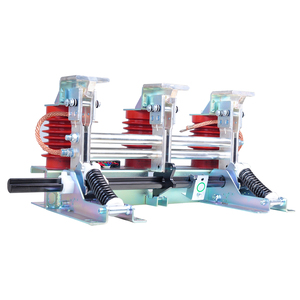 Interrupteur <span class=keywords><strong>de</strong></span> mise à la terre à haute tension 12 kV pour intérieur, disjoncteur motorisé avec contrôleur à vendre - Product Image 4