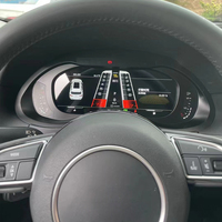 Tableau de bord du compteur de vitesse numérique LCD Linux 12.3 "pour Audi Q5 2010-2018 A4 2010-2017 Groupe d'instruments