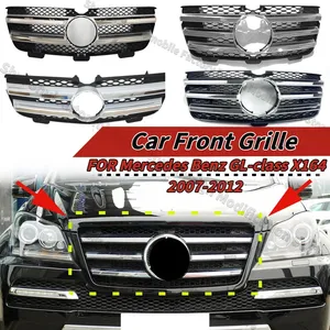StarNav Racing GrillS for Mercedes Benz Cl-class X164 2007-2012 <b>Car</b> Front Grille 1648800185 1648803185 Guard Protector Cover - Product Image 6