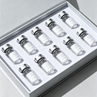 Emballage personnalisé pour flacons de peptides avec logo, 5 flacons de 2 à 10 ml avec étiquettes de marque