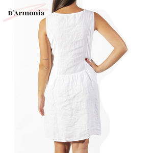 Robe occidentale sans manches pour femmes, tenue de bonne qualité, personnalisée, vêtements d'été, nouvelle collection - Product Image 4