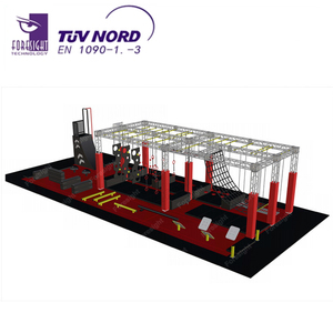 Equipo <span class=keywords><strong>de</strong></span> gimnasio <span class=keywords><strong>de</strong></span> American ninja warrior para niños con certificación TUV - Product Image 1