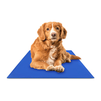 Tapis rafraîchissant en gel, coussin rafraîchissant extra large activé par la pression pour animaux de compagnie de plus de 50 lb - Non toxique, sans eau ni réfrigération nécessaire