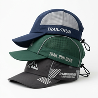 Gorra de Running de Secado Rápido, Transpirable, con Malla, para Deportes al Aire Libre, Ajustable, con Protección Solar, para Hombres y Mujeres