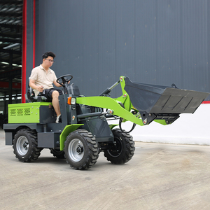 2025 thiết kế mới Nhỏ Gọn <span class=keywords><strong>Mini</strong></span> kết thúc trước điện loader với pin điện ngồi xuống nhỏ điện Skid chỉ đạo Bộ nạp để bán - Product Image 2