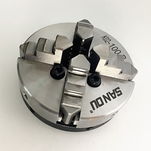 <span class=keywords><strong>Mandrin</strong></span> de tour à bois manuel en acier à <span class=keywords><strong>4</strong></span> mâchoires auto-centrant 100 mm SANOU pour mini tour à bois - Product Image 5