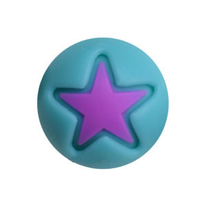 Collar de alta calidad al por mayor, accesorios de bricolaje, cuentas de doble cara en forma de corazón, cadena cómoda para bebés, cuentas de silicona - Product Image 5