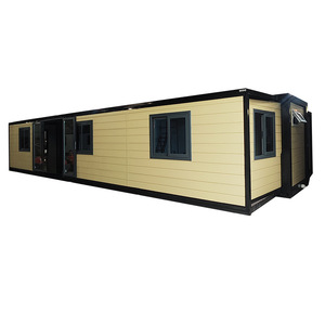 Casa Contenedor Expandible de 40 pies, Diseño Moderno Plegable de Doble Ala, Casa Contenedor Rectangular con Espesor Estándar - Product Image 1
