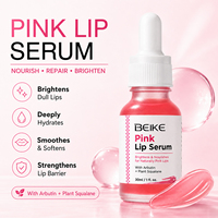 Sérum pour les lèvres BEIKE OEM Vegan Pdrn, soin de la peau, hydratant, anti-âge, anti-rides, éclaircissant, sérum pour les lèvres au peptide rose Pdrn
