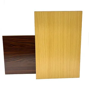 Çin yüksek kalite 12 15 18 melamin lamine mdf levha fiberglas melamin mdf