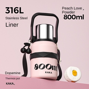 Botella <span class=keywords><strong>de</strong></span> <span class=keywords><strong>agua</strong></span> al vacío <span class=keywords><strong>de</strong></span> acero inoxidable <span class=keywords><strong>de</strong></span> grado alimenticio 316 <span class=keywords><strong>de</strong></span> gran capacidad taza recta moderna viaje 6-12 horas aislamiento térmico - Product Image 2