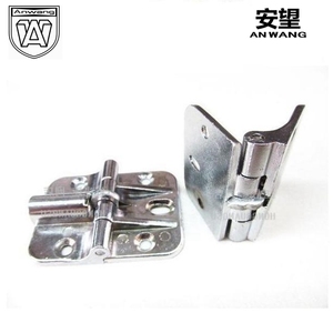 Bisagra de aleación de zinc Anwang 45x60mm con límite de 180 grados para puerta de armario - Product Image 2